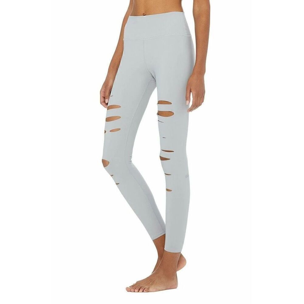 Womens Alo Yoga High Waisted Warrior Leggings